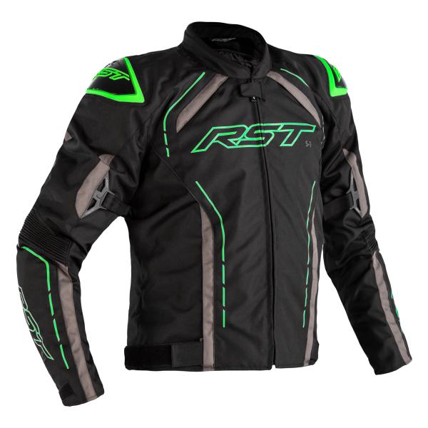 RST RST S1 CE Mens Textile Jacket Neo Green